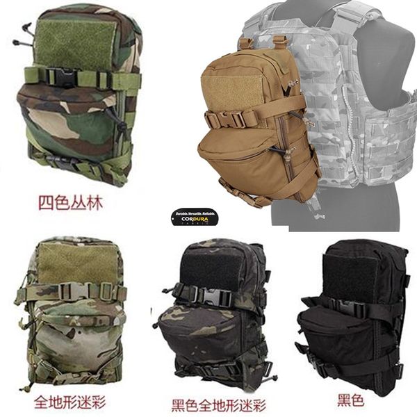 

tmc2503 molle light tactical vest действие воды сумка cordura ткани, Camo;black
