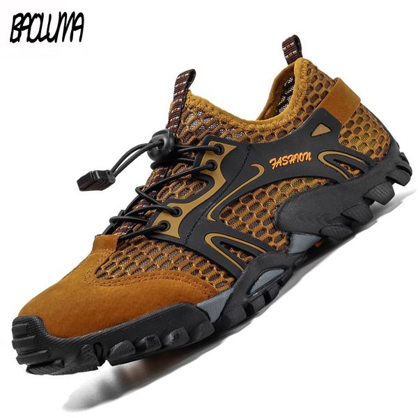 

2020 men's casual shoes lightweight breathable men sneakers rubber sole men's summer shoes outdoor designer mans footwear 38-50, Black