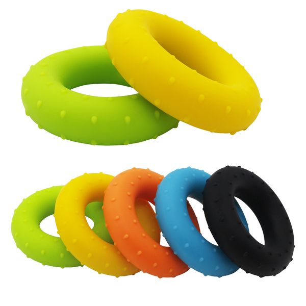 

new hand grip finger gripper silicone strength trainer cross fit fitness finger extension strength grip finger training exercise
