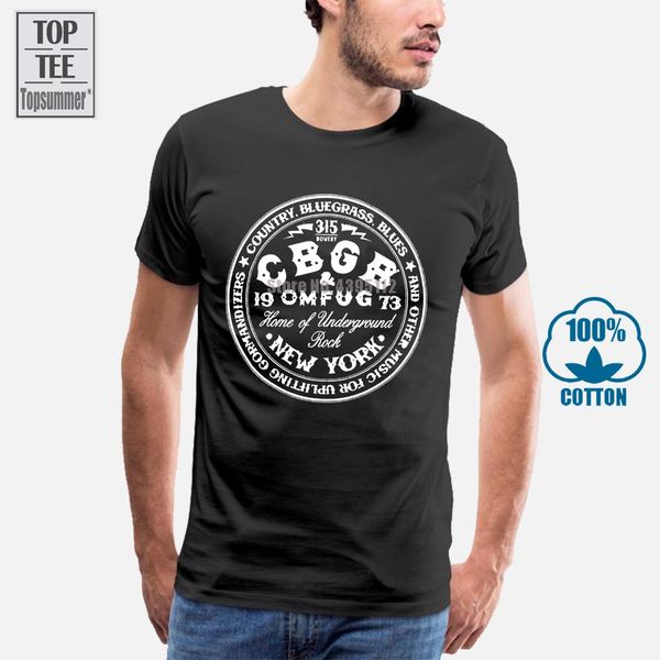

cbgb men's cbgb circle t shirt x large black