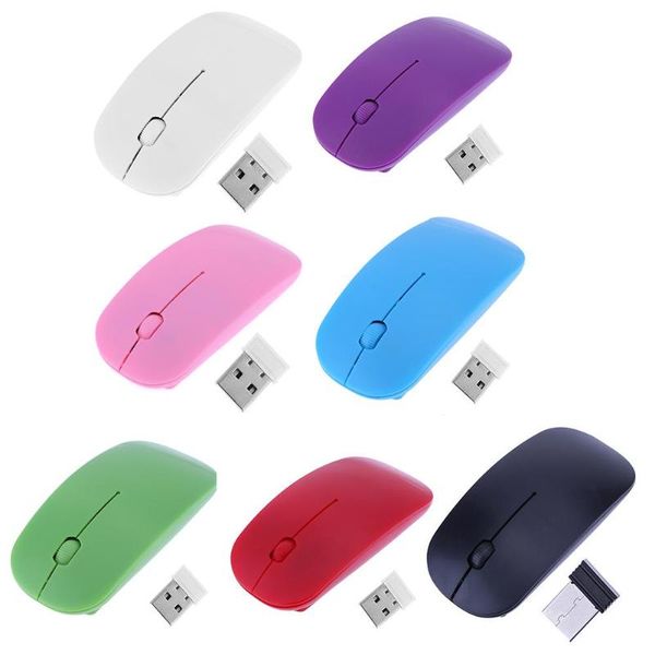 

2.4ghz 1,000dpi ultra-thin 3-button wireless pelectric mouse