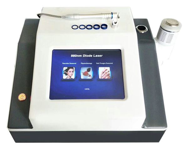 

high power 30w spider vein removal diode laser vascular therapy varicose veins treatment clinic use vascular laser equipment, Black