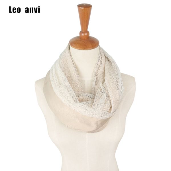 

leo anvi new fashion scarf female women tubing snood lace satin silk scarfs coat female scarves bandana, Blue;gray