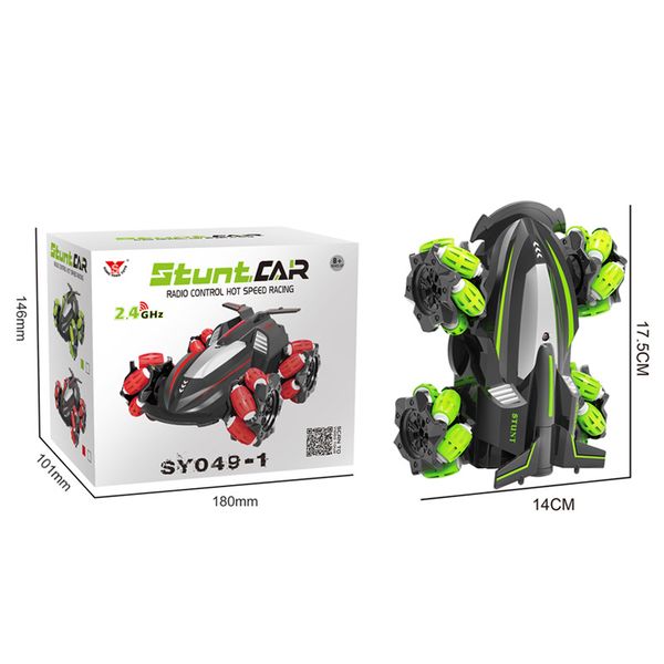 

remote control stunt car side rotation stunt car standing driving drifting remote control car boys girls toys children