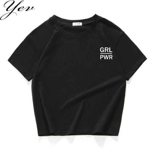 

fashion casual short sleeve grl 100% cotton t shirt women tees summer autumn 2018 t-shirt femme ladies tshirt clothes