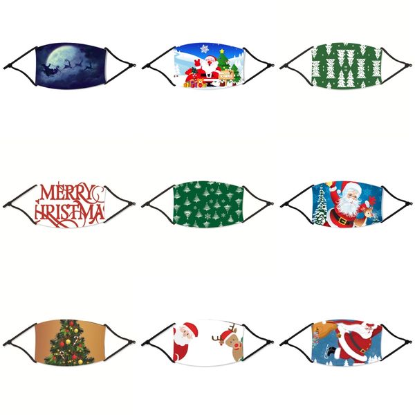 

sques maschera christmas mask breathe ppe face christmas masks daily facechristmas mask layer protective christmas mask anti fog dust-pro#36, Black