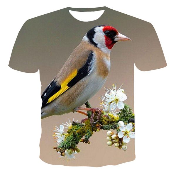 

summer animal printing breathable printing 3d print shirts hippie comics comics men clothing