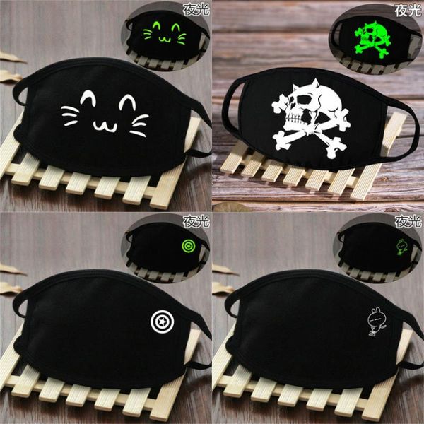 

bandana mask dark smile gift cat the cat glow gift masks skeleton mask skull in face qtnch zhjoutdoorsport, Black