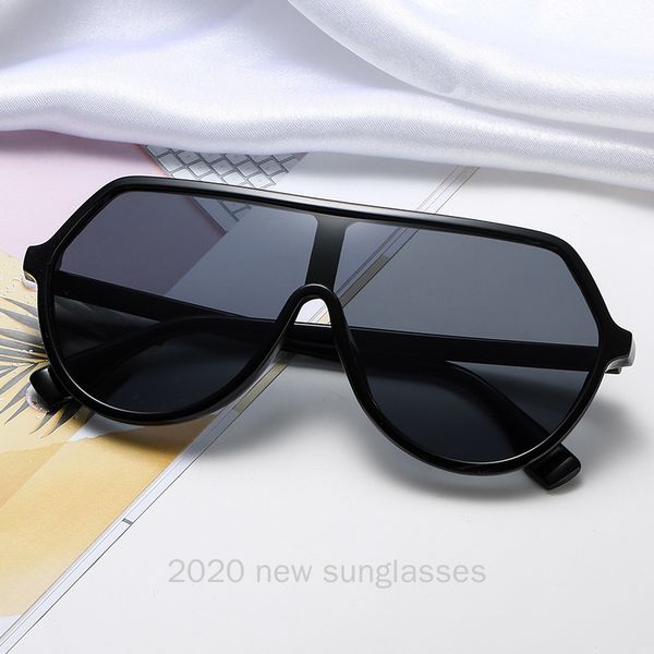 

oversized rimless sunglasses women men sun glasses eyewear shades one piece goggle sunglasses for women nx, White;black