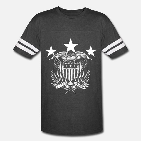 

us veteran eagle united we stand t shirt men customize tee shirt round neck clothes gift building summer style letters shirt