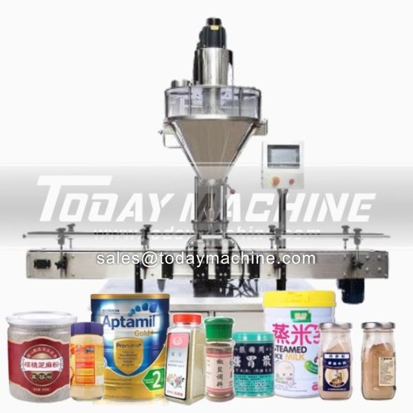 

ce automatic washing dry powder filling packing production line