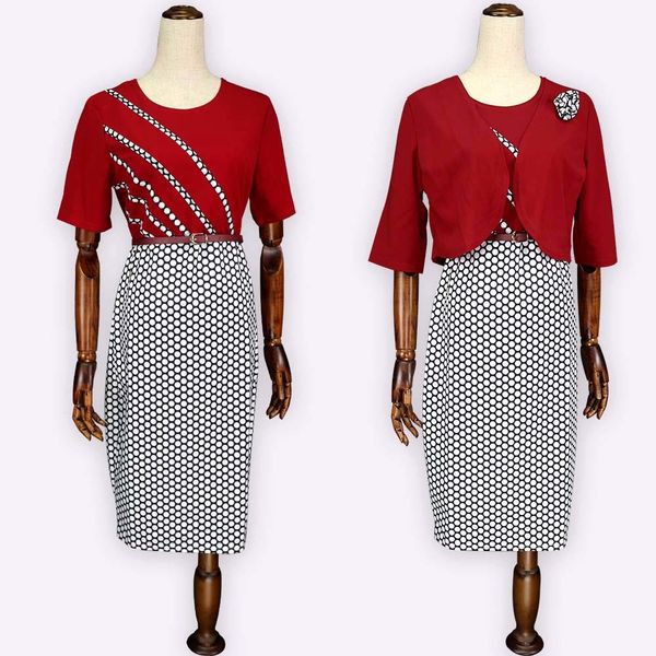 2020 African Dresses For Women Bazin Riche Dress Africaine Femme 2019 Polka Dot Print Dress Designer Plus Size Dress Festa Cx200813 From Dang01 23 63 Dhgate Com