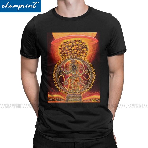 

i am become death t shirt for men pure cotton crazy t-shirt shiva hindu ganesha god india lingam tees short sleeve adult