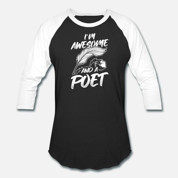 

great poet design quote awesome and a poet t shirt men character short sleeve round collar vintage loose comfortable spring autumn shirt