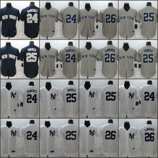 

нью-йорк 2020 джерси gary sanchez gleyber dj lemahieu джерси 09, Blue;black