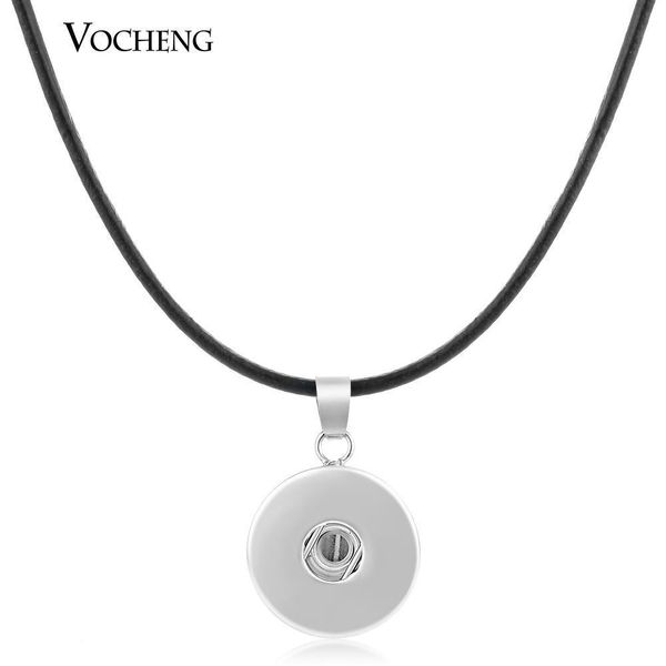 

noosa snap charms necklace ginger snap jewelry for 18mm vocheng nn-013, Silver