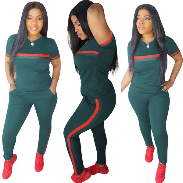 

casual jumpsuit women two pieces ribbons patchwork overalls for women full length body femme h890, White;red