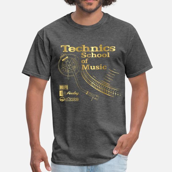 

technics deejay t shirt men character cotton s-xxxl natural cute funny casual spring autumn pictures shirt