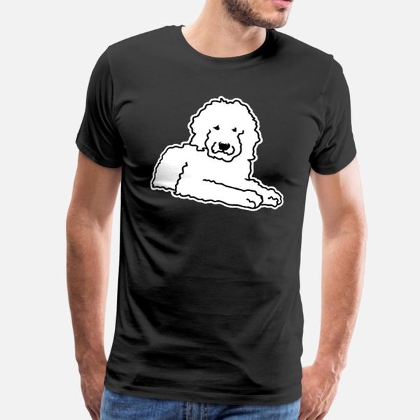 

goldendoodle t shirt men designs 100% cotton crew neck basic solid fitness funny casual spring kawaii shirt