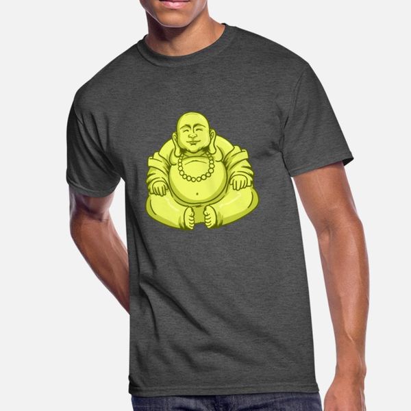 

18 fat buddha t shirt men designer 100% cotton round neck outfit fit casual summer style leisure shirt
