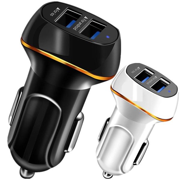 

cgjxsuniversal 3 .1a dual usb car charger quick speed charge adapter for smart phone
