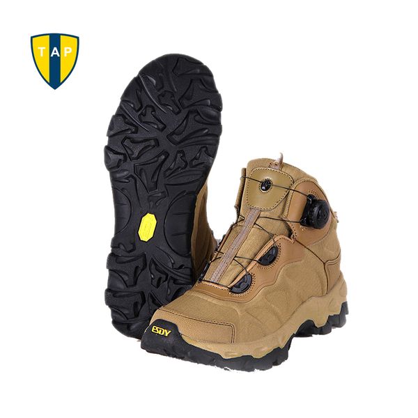 

esdy men hiking boots lacing system boots tactical combat waterproof army ankle travel outdoor climbing shoes