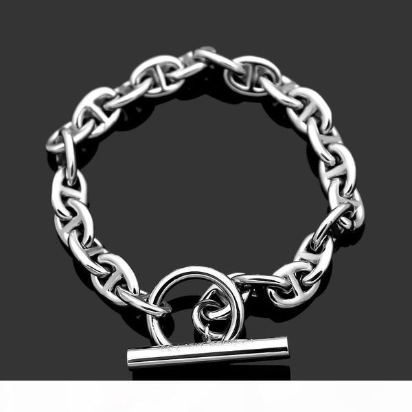 

europe and americ new arrival stainless steel h bracelet europe and america fashion jewelry have different colros choose in, Golden;silver