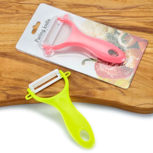 

2 colors new creative home useful ceramics fruit potato peeler parer cutting vegetables peelers kitchen tool helper