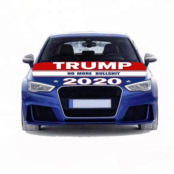 

trump hood flag election car enginee cover flags washable and dryer safe easy install and removal campaign banner dhc1216
