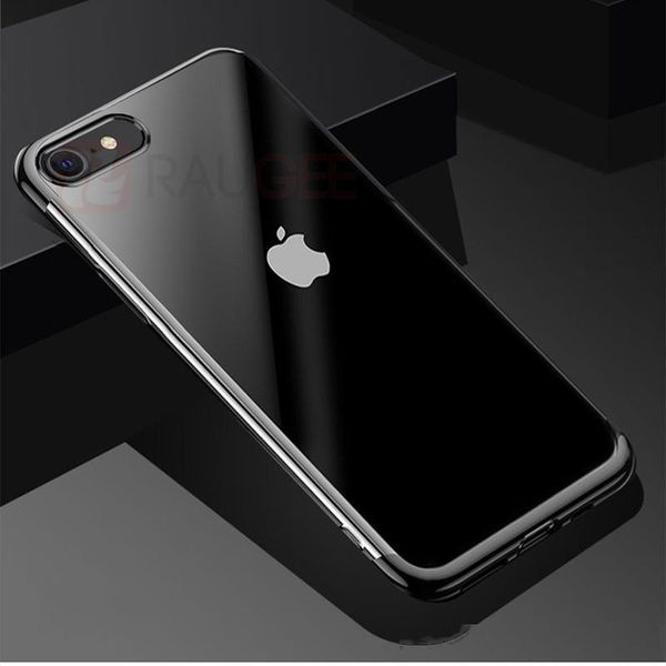 

phone shockproof luxury back transparent tpu cover for iphone se 2 se2 iphonese 2020 case