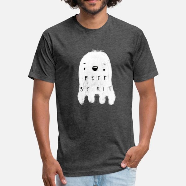

spirit t shirt men custom 100% cotton o neck clothes anti-wrinkle fashion summer style trend shirt