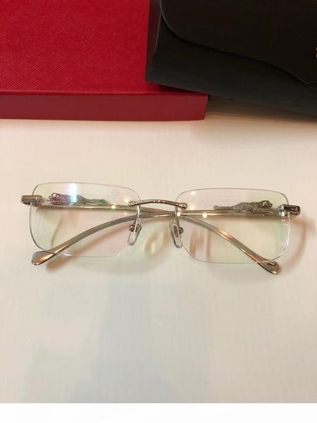 

new eyeglasses frame fashion plank frame glasses frame restoring ancient ways oculos de grau men and women myopia eye glasses frames, Silver