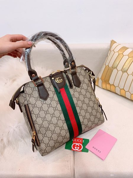 

designer-2020 excellent quality real leather fashion women shoulder bag tote designers handbags presbyopic shopping bag purse luxury bag 005