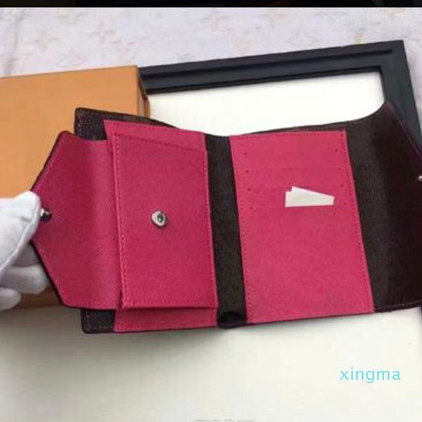 

new-women pu leather wallet coin purse cord holder with letter flower style fashion small wallet, Red;black