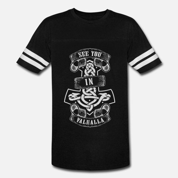 

viking see you in valhalla t shirt men interesting 100% cotton plus size 3xl natural interesting authentic summer style unique shirt
