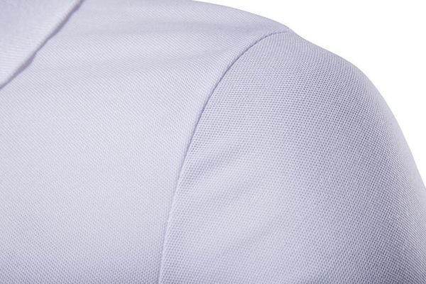 

england style mens designer polos fashion solid color lapel neck short sleeve polo shirts casual mens summer, White;black