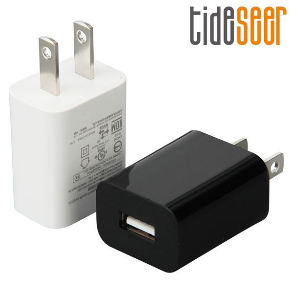 Адаптер США 5V1A Одиночное USB Зарядное устройство для Smart Mobile Phone Зарядки AC / DC Adapter Путешествие в Японии Таиланд Канада Мексика