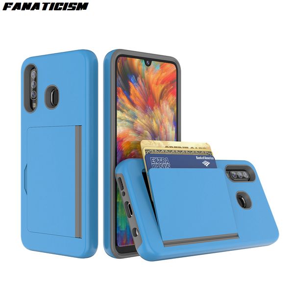 

armor shockproof wallet phone cases for samsung galaxy a21 a51 a71 a20 a30 a50 j7 j4 j6 plus stand flip card holder cover