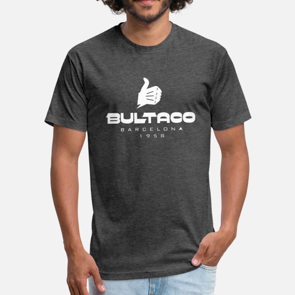 

bultaco t shirt men customize tee shirt euro size s-3xl solid color graphic funny casual summer style normal shirt