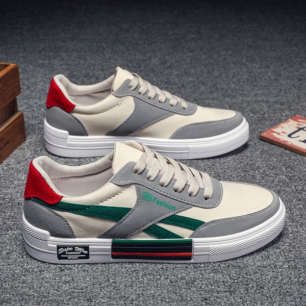 

casual shoes woman high sneakers cavans 2020 spring female white canvas sneakers oman breathable lace-up canvas, Black