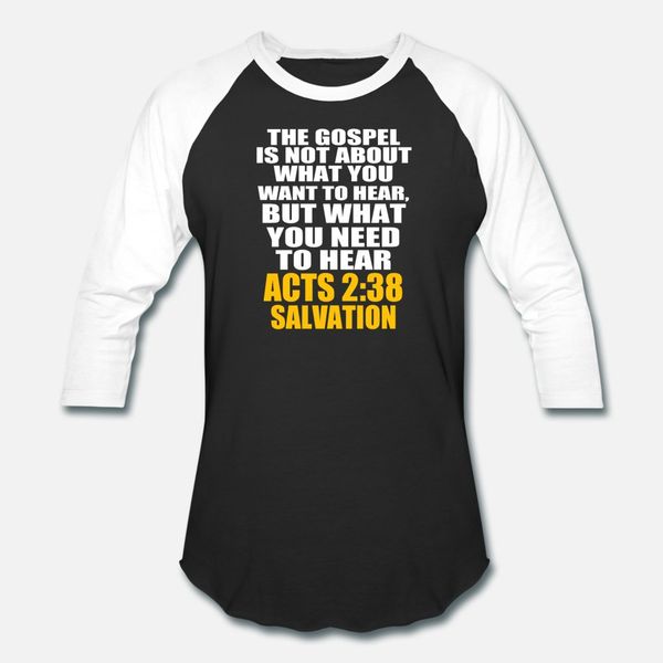 

christian store acts 2 38 salvation christian t shirt men create 100% cotton s-3xl unique graphic breathable summer style cool shirt