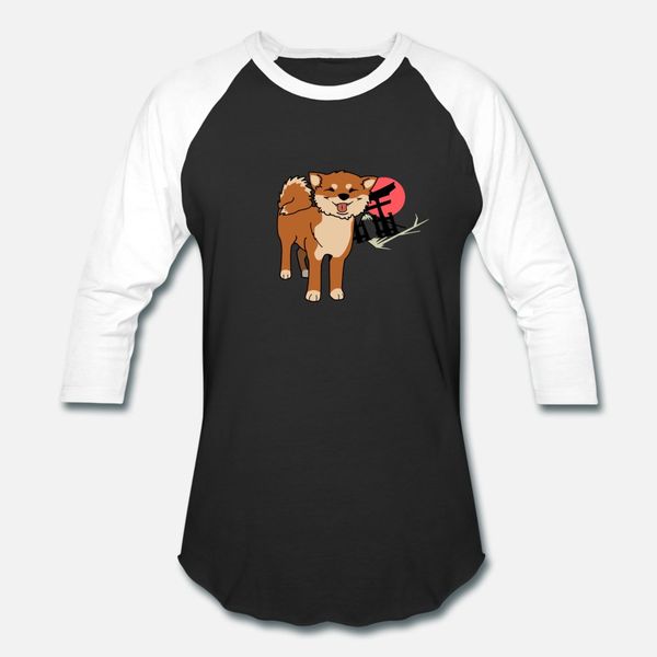 

red shiba inu t shirt men gift 100% cotton crew neck standard gift humor spring autumn letters shirt
