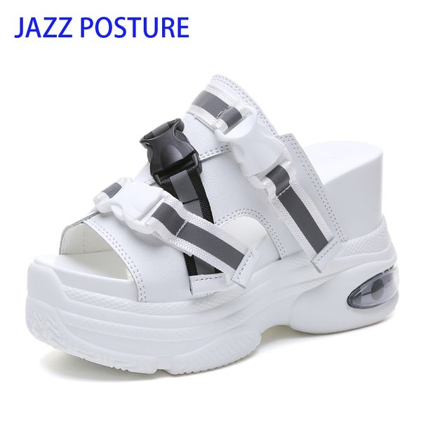 

2020 summer women slippers flip-flops beach shoes ladies wedge heels shoes woman platform slippers red outside y832, Black