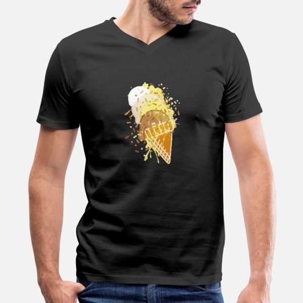

ice cream t shirt men graphic cotton s-3xl прохладный графический смешной летний отдых
