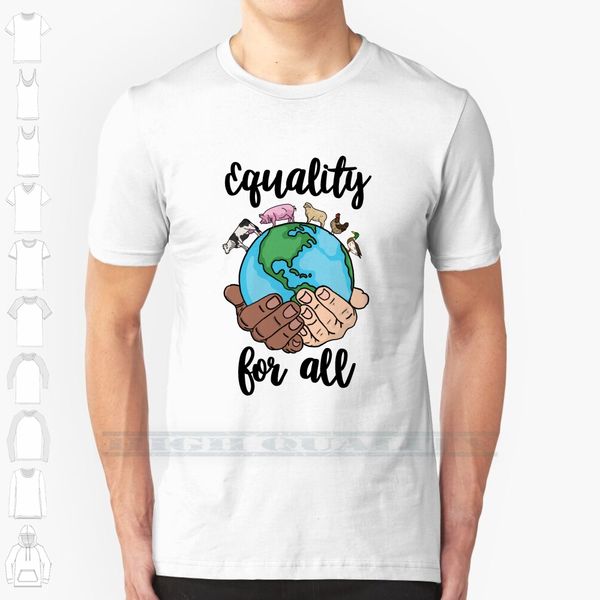 

equality for all custom design print for men women cotton new cool tee t shirt big size 6xl equality worthy compassion