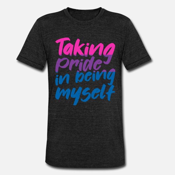 

bi pride bisexual bisexual bisexual spruch pride t shirt men designing 100% cotton o neck cool interesting comical spring formal shirt