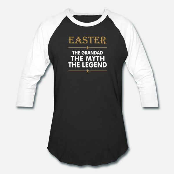 

easter the grandad the myth the legend t shirt men custom cotton o-neck letters anti-wrinkle funny spring autumn pattern shirt