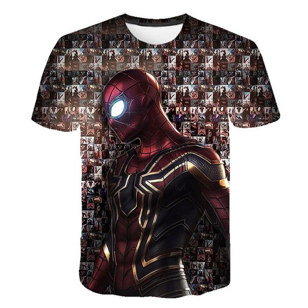 

punk marvel print 3d print shirts plus size anime comics men clothing