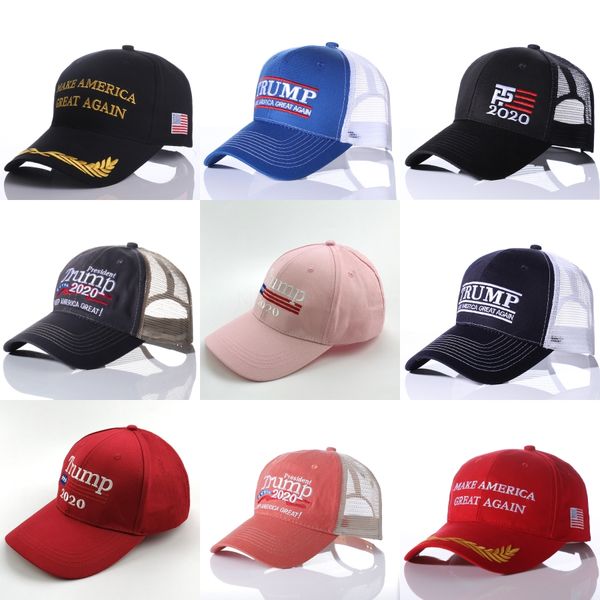 

u.s. trump baseball hat make america great again our president donald trump slogan with usa flag cap#280, Blue;gray