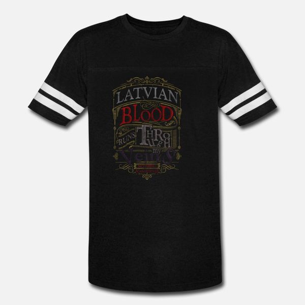 

latvia t shirt men print short sleeve crew neck standard graphic casual spring autumn unique shirt
